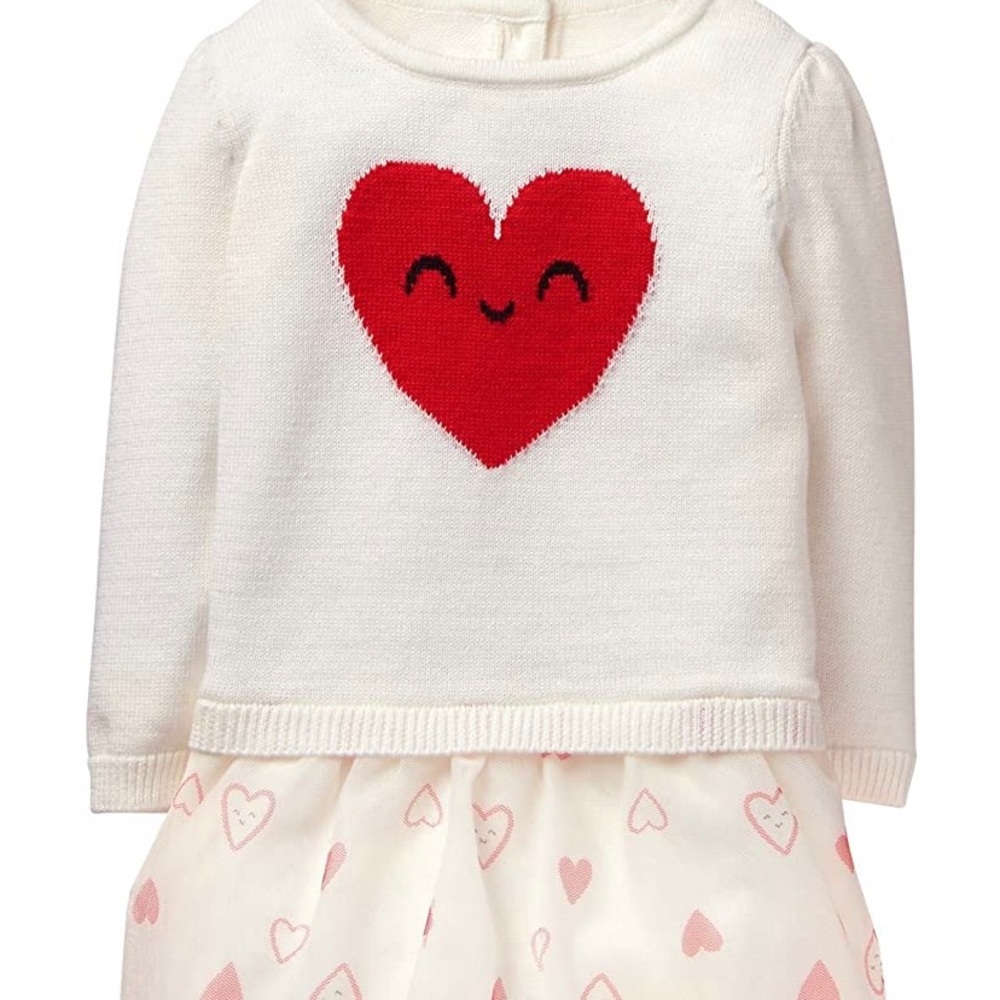 Gymboree heart dress (6-12 months)
